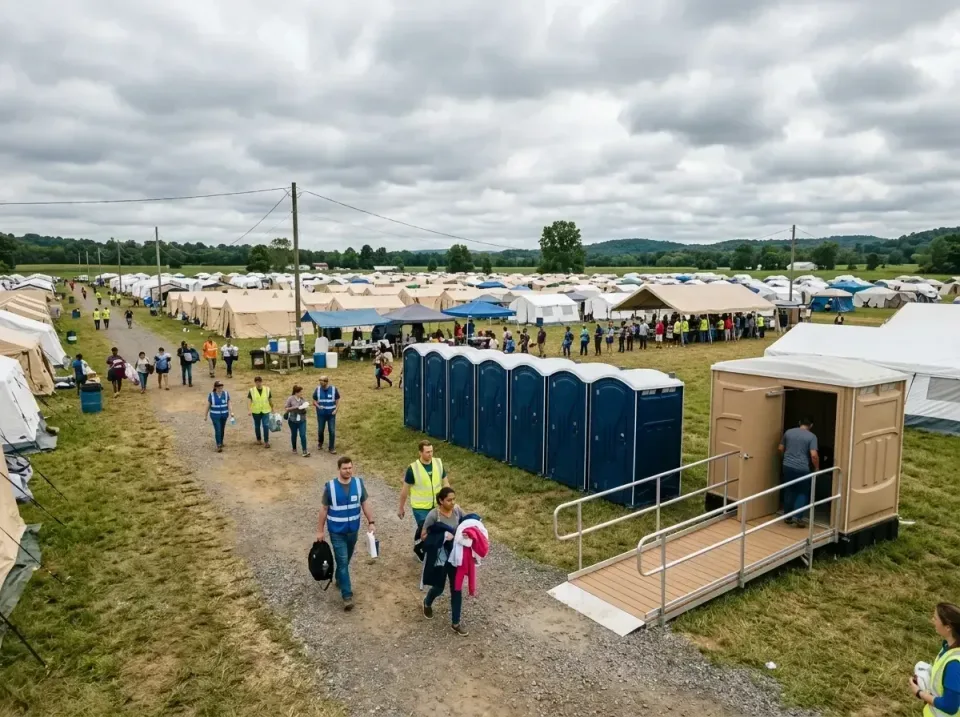disaster-relief-camp-restrooms-010 — frequently asked questions, Dumpster & Portable Bathrooms Rental in Wilson's Mills, NC
